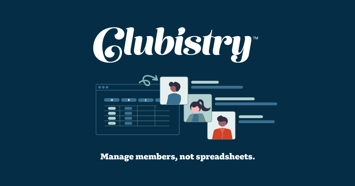 Clubistry - Manage members, not spreadsheets.